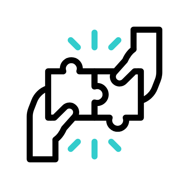 Ícone Integração total com seu negócio